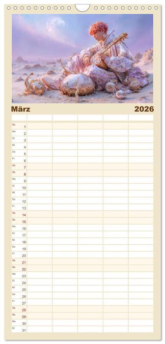 Eine Liebe zur Musik - Musikanten (CALVENDO Familienplaner 2026)