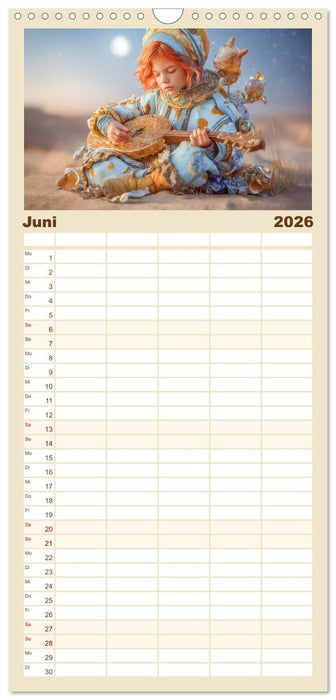 Eine Liebe zur Musik - Musikanten (CALVENDO Familienplaner 2026)