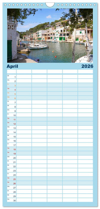 Cala Figuera - Mallorcas Traumbucht (CALVENDO Familienplaner 2026)