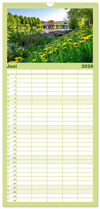 Tübingen - Schwäbische Perle am Neckar (CALVENDO Familienplaner 2026)