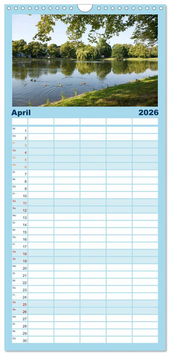 Schleswig Holstein - Landeshauptstadt Kiel (CALVENDO Familienplaner 2026)
