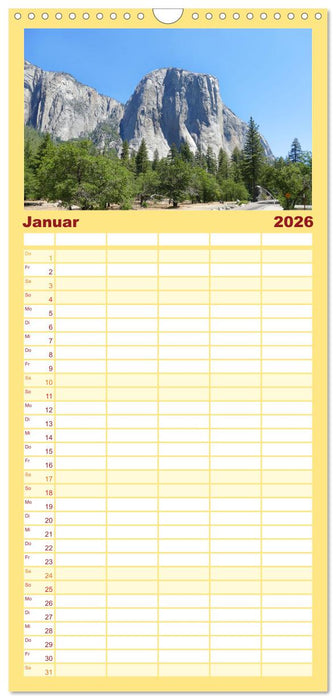 Discover the West (CALVENDO Familienplaner 2026)