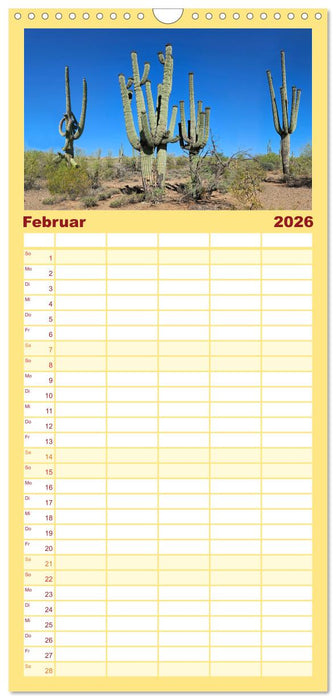 Discover the West (CALVENDO Familienplaner 2026)