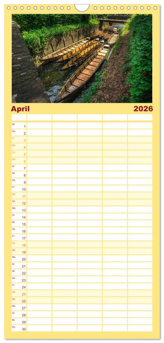 Ulm - Hübsche Großstadt an der Donau (CALVENDO Familienplaner 2026)