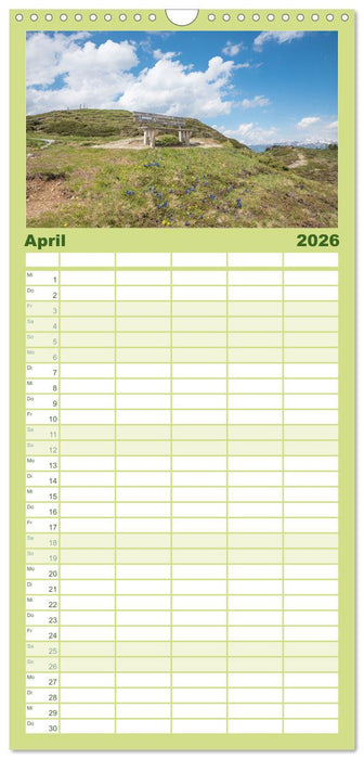 Zillertal - Bergidylle rund um Mayrhofen 2026 (CALVENDO Familienplaner 2026)