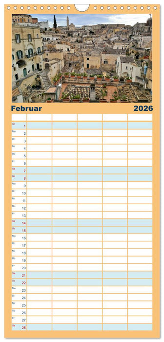 Apulien ... der Süden Italiens (CALVENDO Familienplaner 2026)