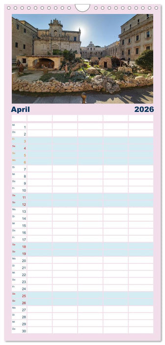 Apulien ... der Süden Italiens (CALVENDO Familienplaner 2026)