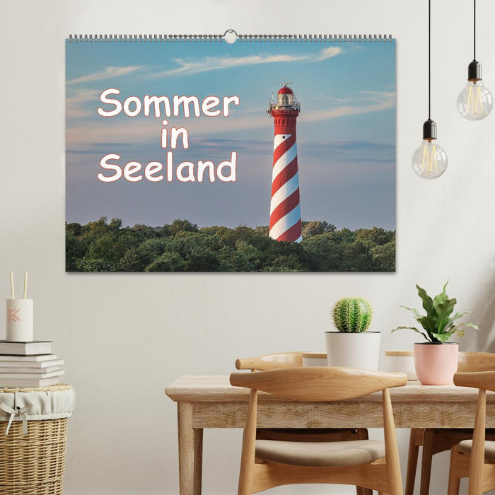 Sommer in Seeland (CALVENDO Wandkalender 2026)