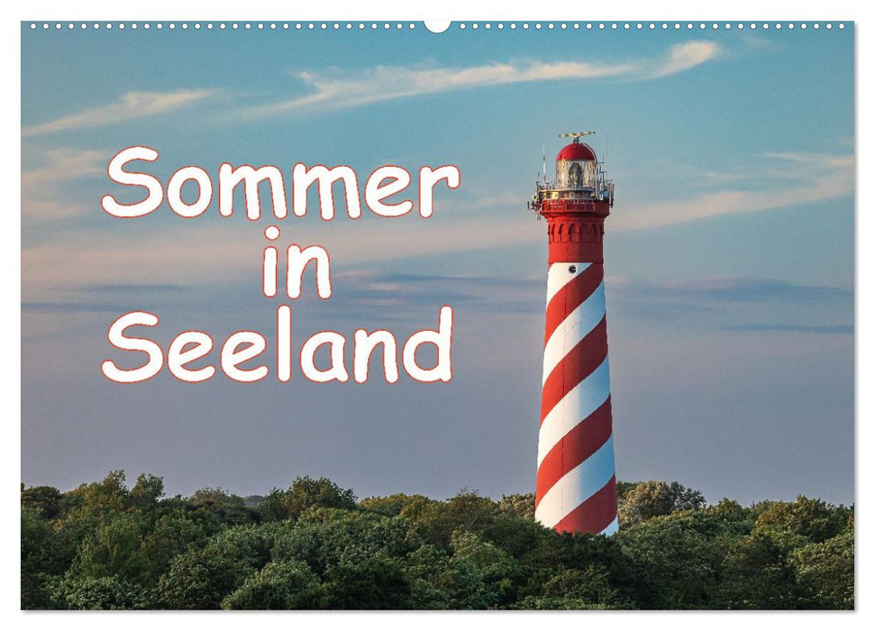 Sommer in Seeland (CALVENDO Wandkalender 2026)