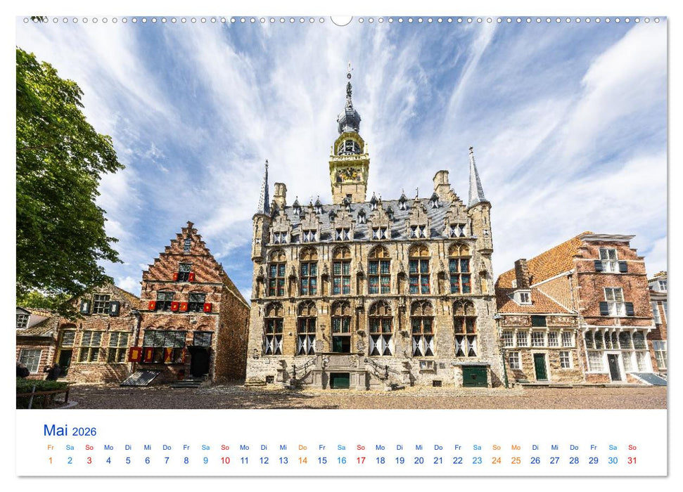 Sommer in Seeland (CALVENDO Wandkalender 2026)