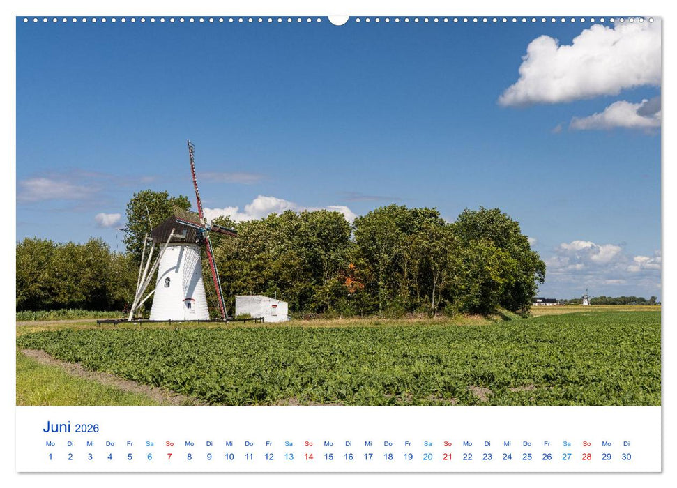 Sommer in Seeland (CALVENDO Premium Wandkalender 2026)