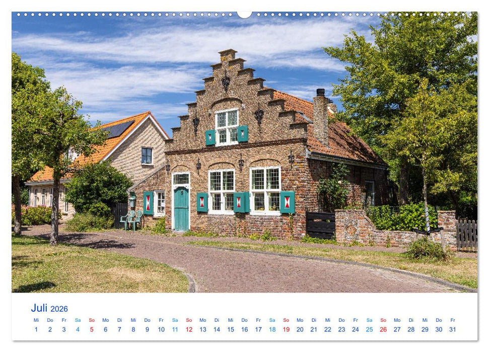 Sommer in Seeland (CALVENDO Premium Wandkalender 2026)