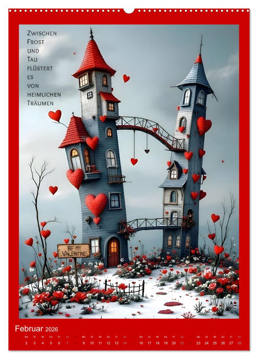 Hausgeflippt (CALVENDO Wandkalender 2026)