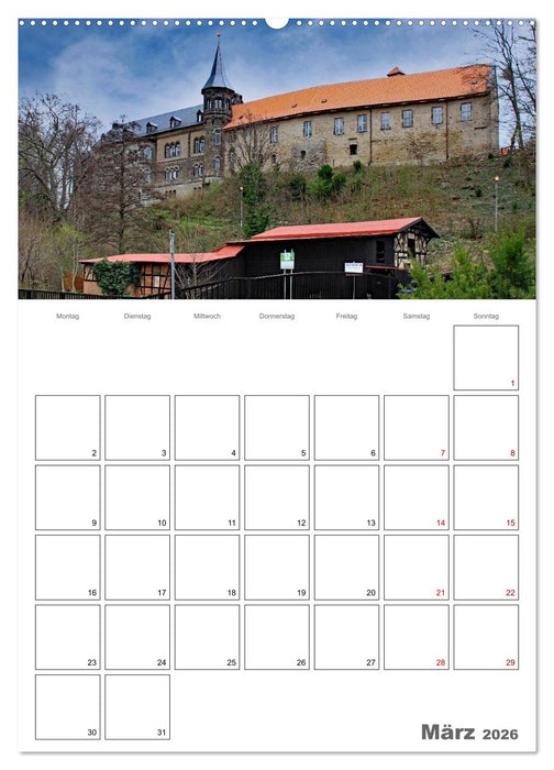 Ilsenburg im Harz - Terminplaner (CALVENDO Premium Wandkalender 2026)