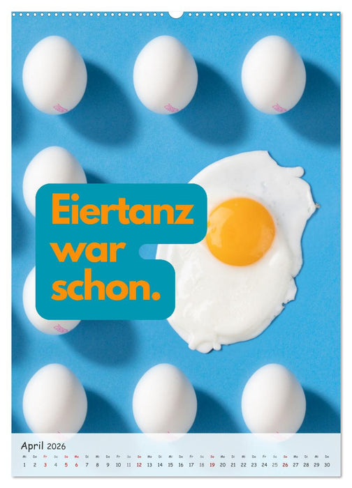 Tanz um den heißen Brei! (CALVENDO Premium Wandkalender 2026)