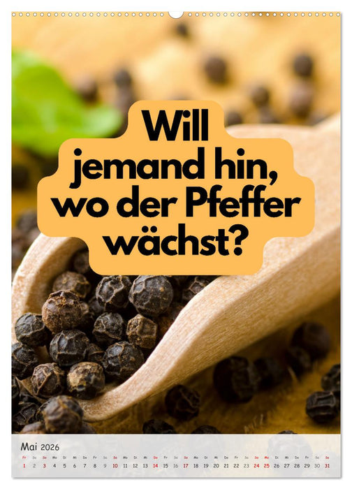 Tanz um den heißen Brei! (CALVENDO Premium Wandkalender 2026)