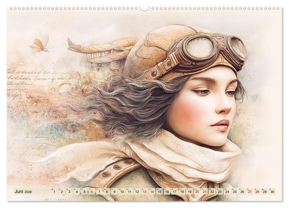 Freiheit hat Flügel (CALVENDO Wandkalender 2026)