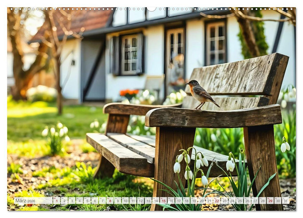 Wo der Tag nach Heu duftet - Zwölf stille Monatsmomente im bäuerlichen Rhythmus der Natur (CALVENDO Wandkalender 2026)