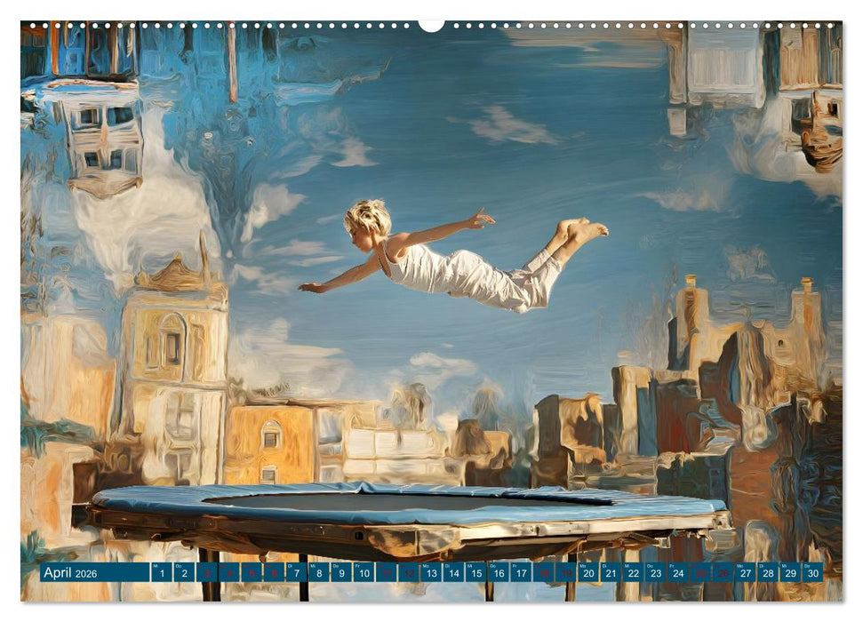 Olympia. Anders. (CALVENDO Wandkalender 2026)