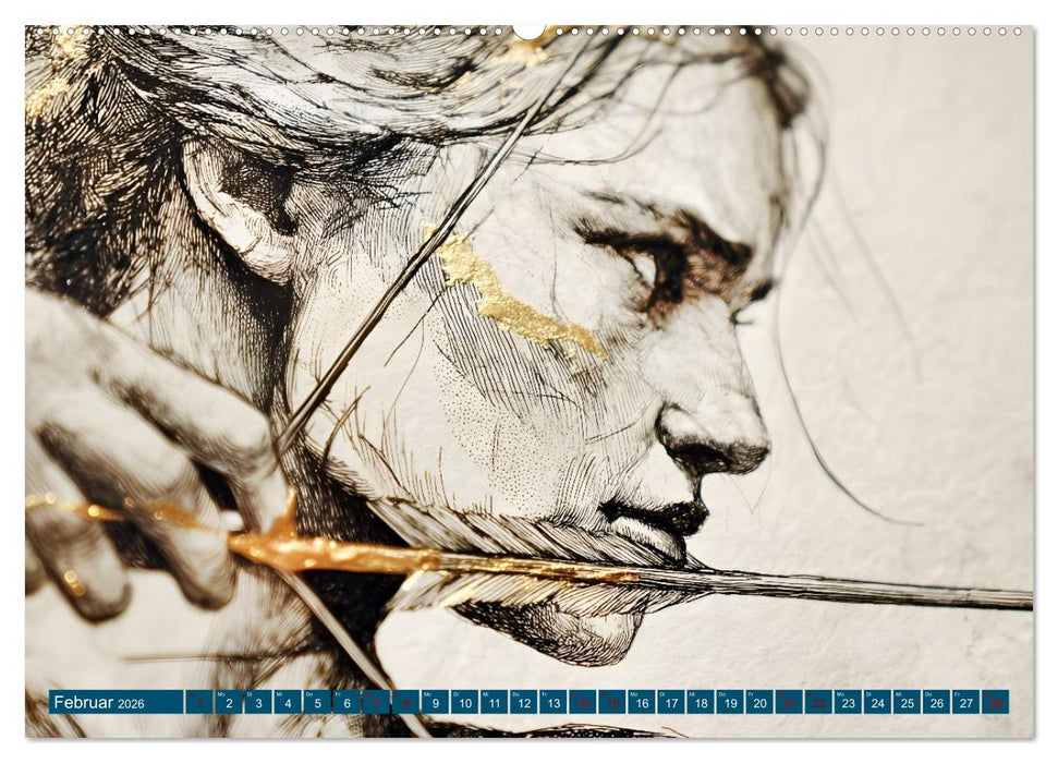 Olympia. Anders. (CALVENDO Premium Wandkalender 2026)