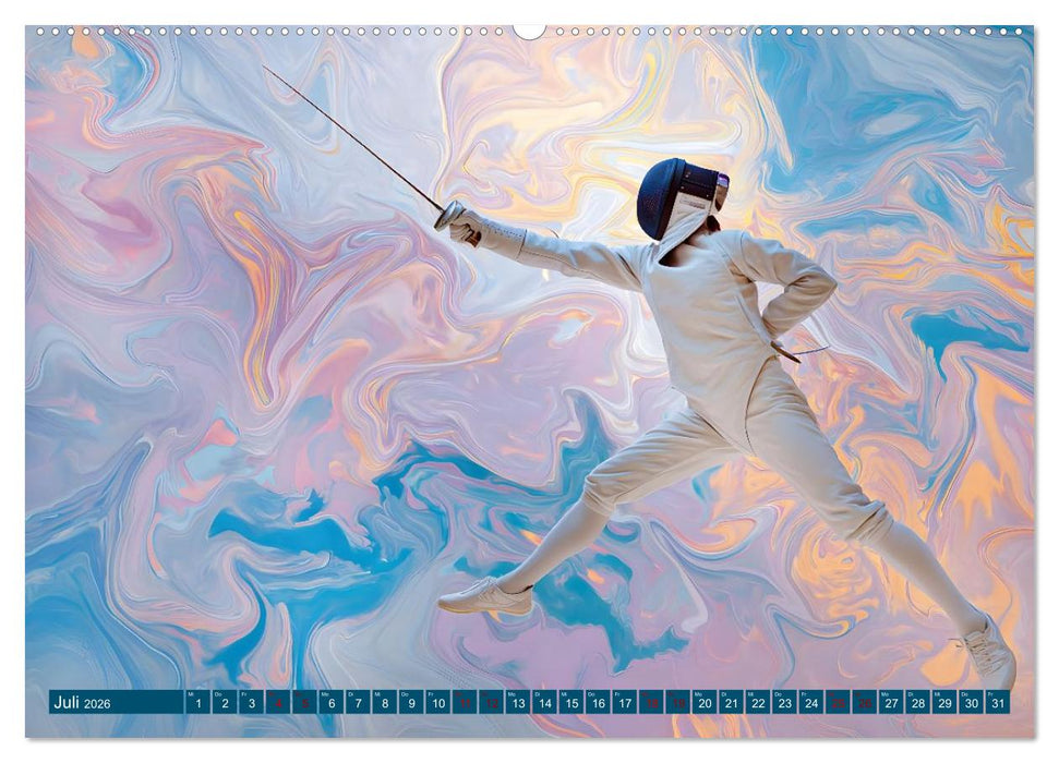 Olympia. Anders. (CALVENDO Premium Wandkalender 2026)