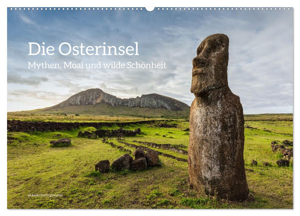 Die Osterinsel – Mythen, Moai und wilde Schönheit (CALVENDO Wandkalender 2026)
