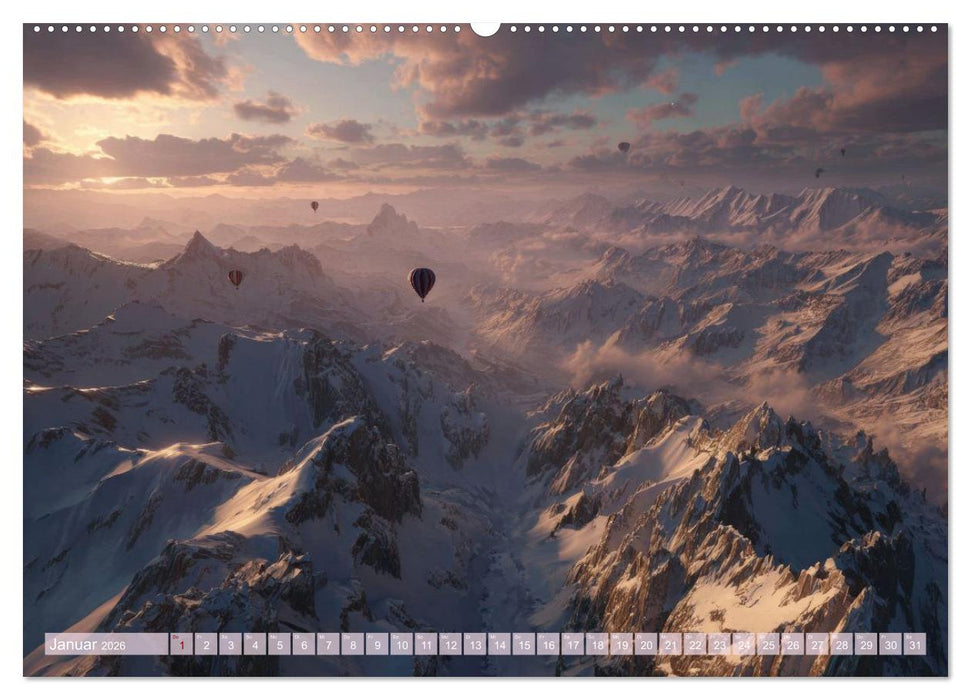 Vom Wind getragen (CALVENDO Wandkalender 2026)