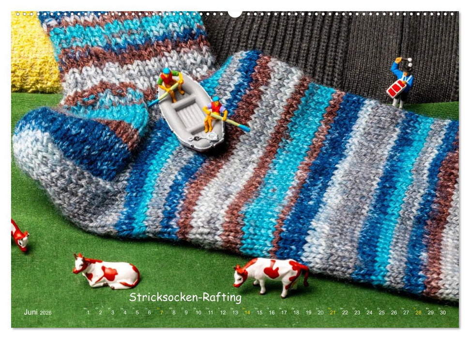 Fahrgaststreik! ... und andere Mini-Welten (CALVENDO Wandkalender 2026)