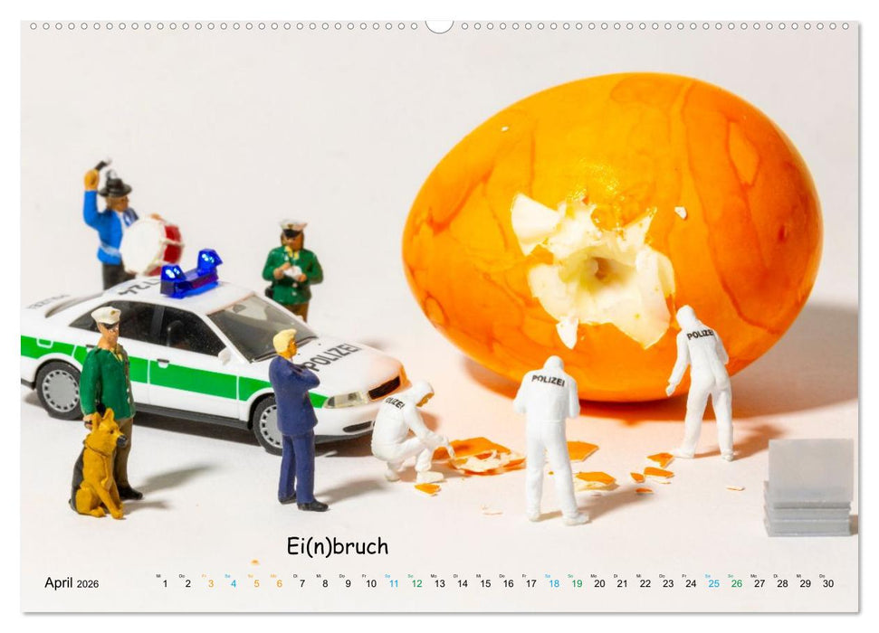 Fahrgaststreik! ... und andere Mini-Welten (CALVENDO Premium Wandkalender 2026)