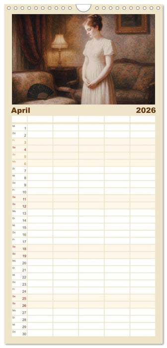 Oscar Wilde (CALVENDO Familienplaner 2026)