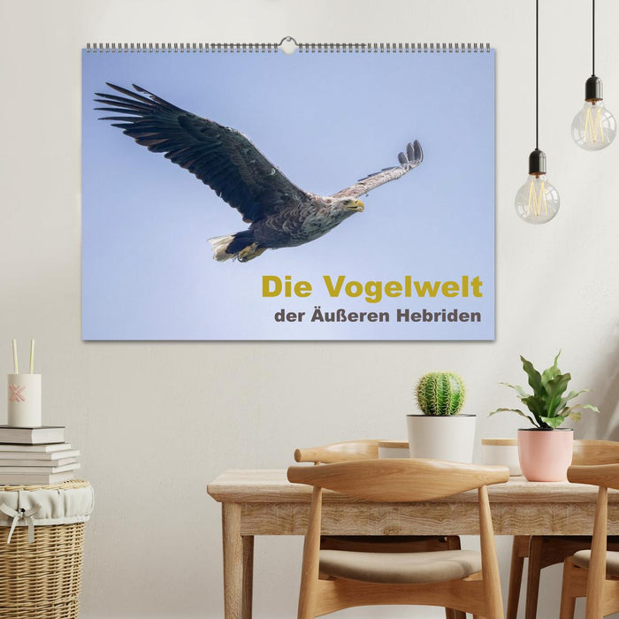 Die Vogelwelt der Äußeren Hebriden (CALVENDO Wandkalender 2026)
