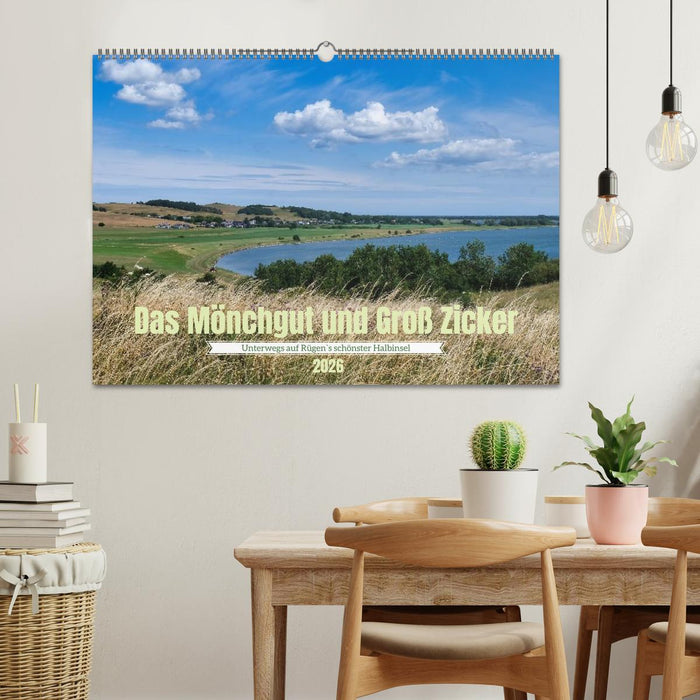 Das Mönchgut und Groß Zicker (CALVENDO Wandkalender 2026)