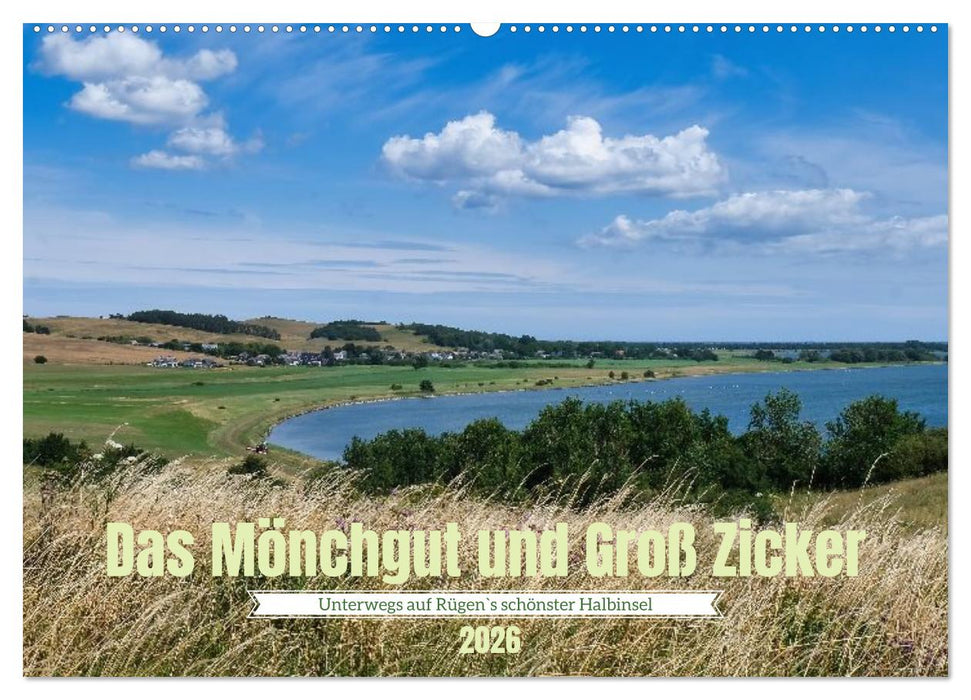 Das Mönchgut und Groß Zicker (CALVENDO Wandkalender 2026)