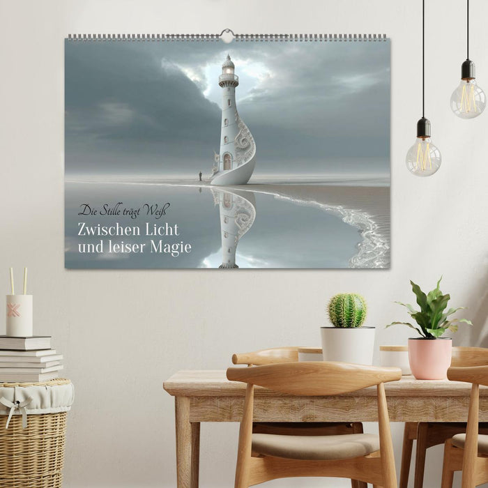 Die Stille trägt Weiß (CALVENDO Wandkalender 2026)