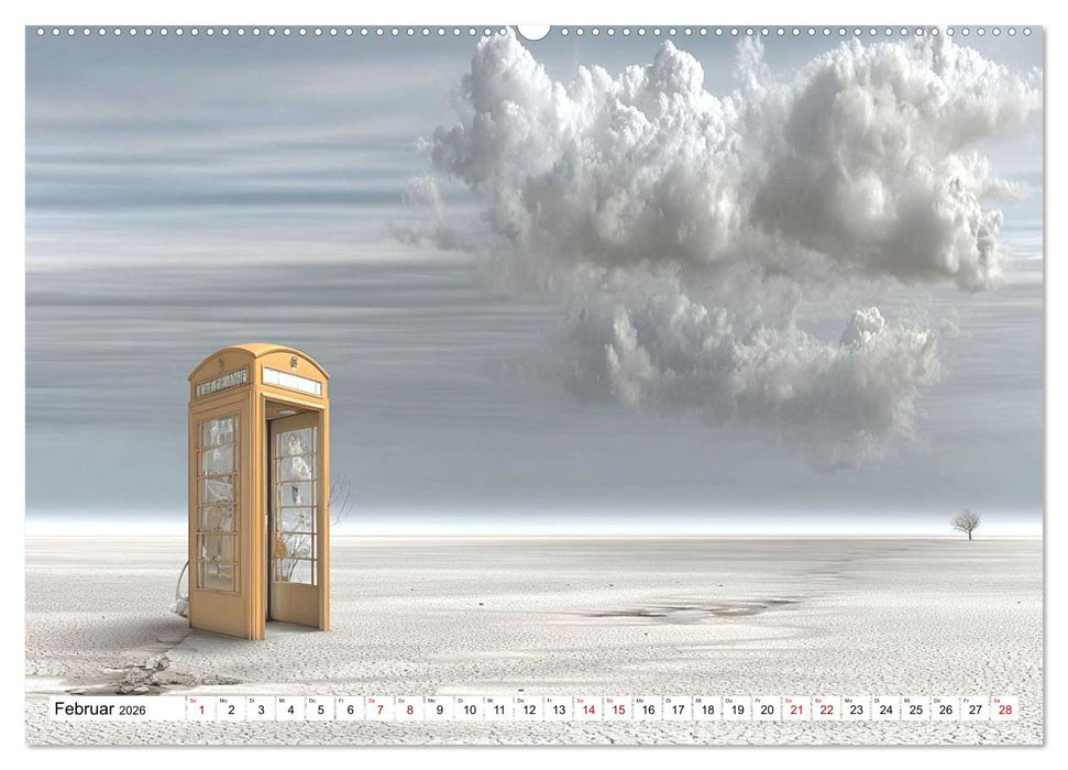 Die Stille trägt Weiß (CALVENDO Wandkalender 2026)