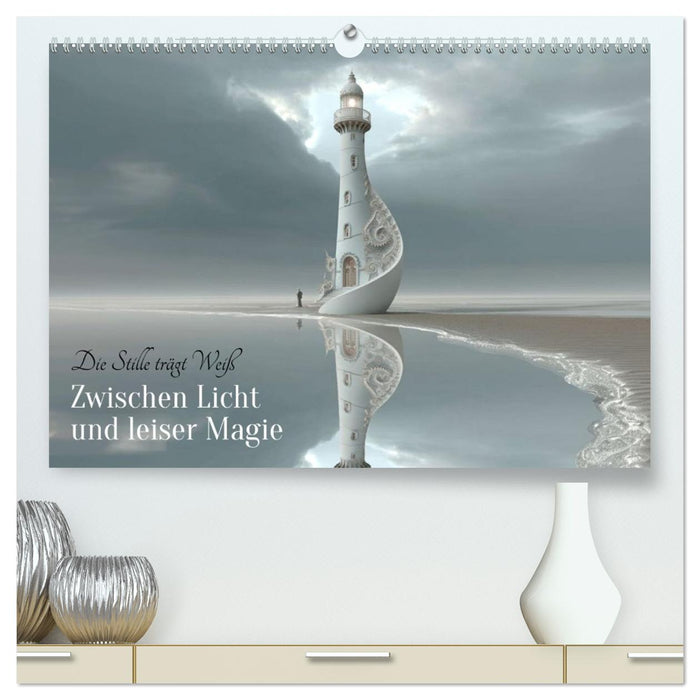 Die Stille trägt Weiß (CALVENDO Premium Wandkalender 2026)