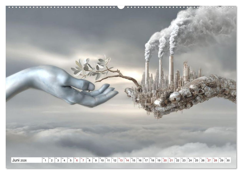 Die Stille trägt Weiß (CALVENDO Premium Wandkalender 2026)