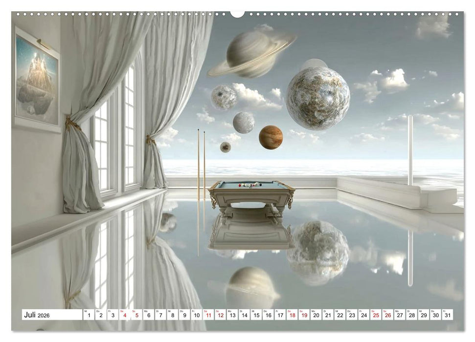 Die Stille trägt Weiß (CALVENDO Premium Wandkalender 2026)