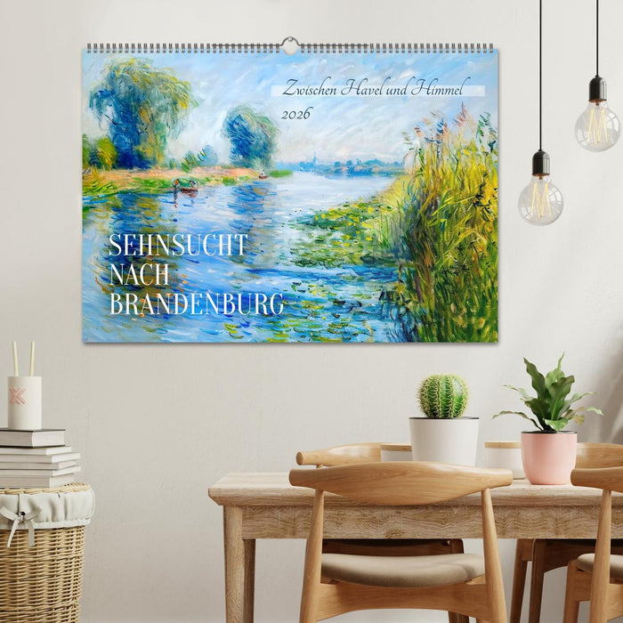 Sehnsucht nach Brandenburg - Zwischen Havel und Himmel (CALVENDO Wandkalender 2026)