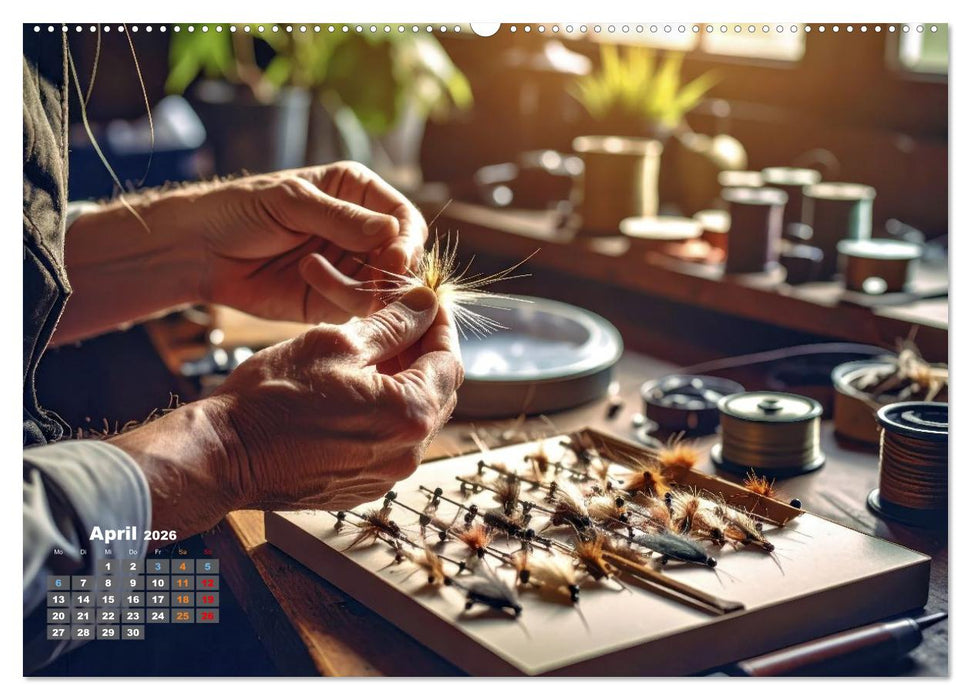 Die Kunst der Fliege (CALVENDO Wandkalender 2026)