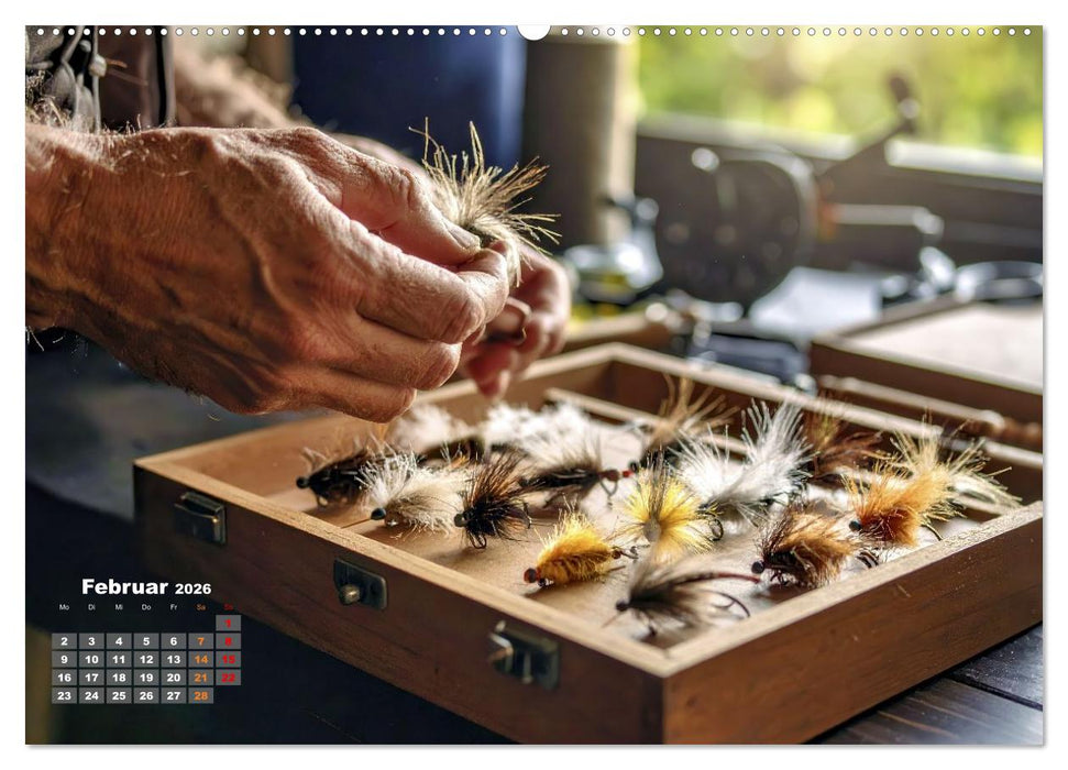 Die Kunst der Fliege (CALVENDO Premium Wandkalender 2026)