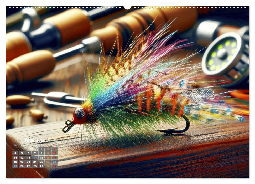 Die Kunst der Fliege (CALVENDO Premium Wandkalender 2026)