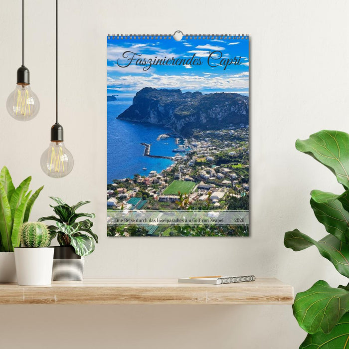 Faszinierendes Capri (CALVENDO Wandkalender 2026)