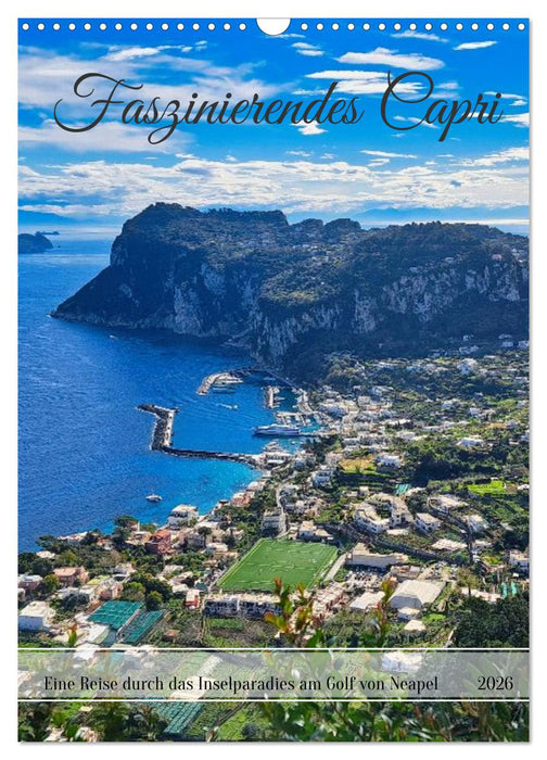 Faszinierendes Capri (CALVENDO Wandkalender 2026)