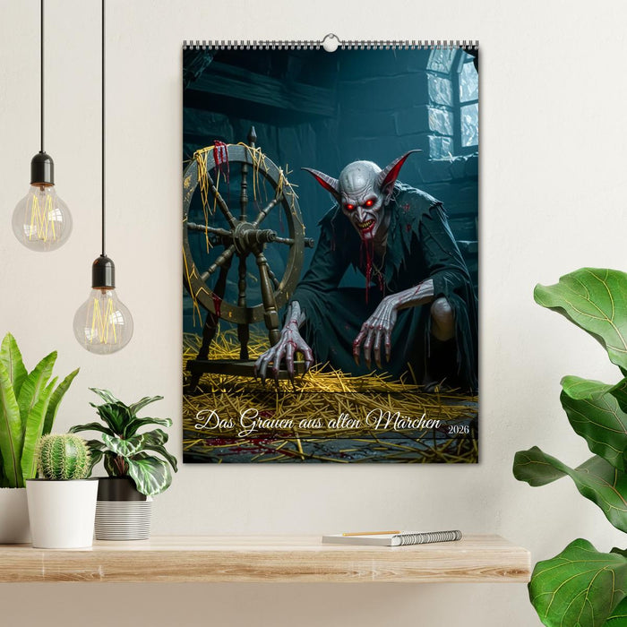Das Grauen aus alten Märchen (CALVENDO Wandkalender 2026)