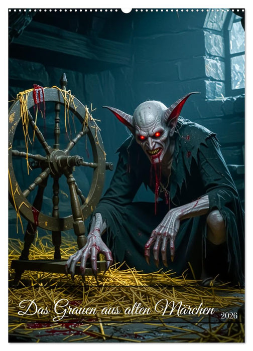Das Grauen aus alten Märchen (CALVENDO Wandkalender 2026)