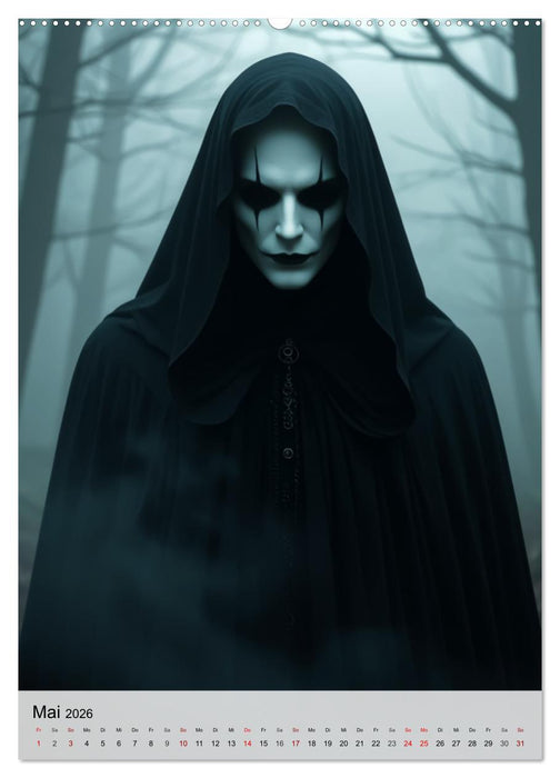Das Grauen aus alten Märchen (CALVENDO Wandkalender 2026)