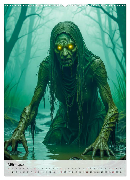 Das Grauen aus alten Märchen (CALVENDO Premium Wandkalender 2026)