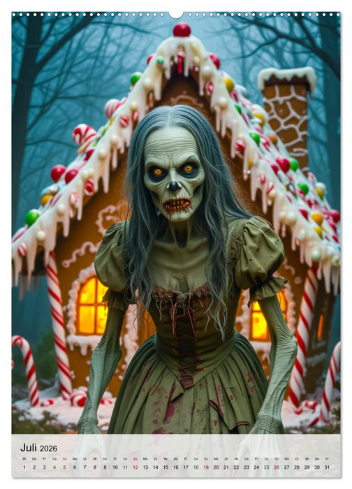 Das Grauen aus alten Märchen (CALVENDO Premium Wandkalender 2026)