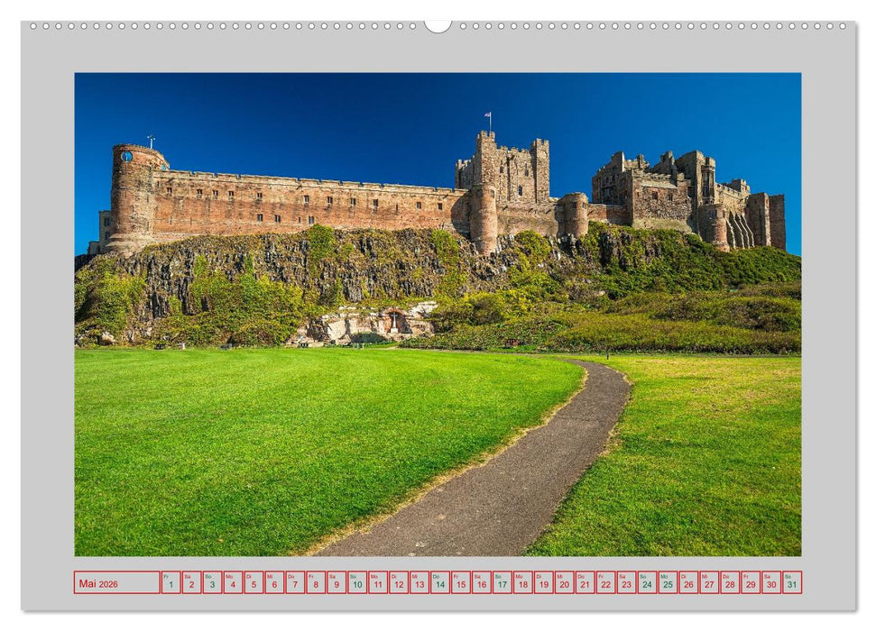 Burgen und Schlösser in England (CALVENDO Wandkalender 2026)